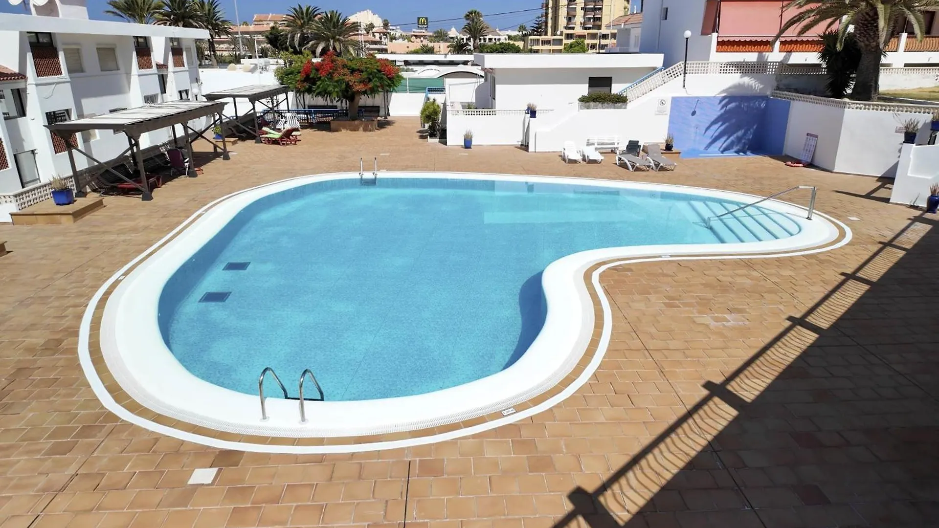 Apartament Vera Mar 9C - Primera Linea Con Parking Y Tv Sat Los Cristianos